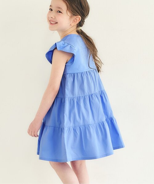 apres les cours(アプレレクール)の「【リンク】フルーツロゴティアードワンピース(ワンピース・キッズ・レッド/イエロー/ミント/ラベンダー・140/130/120/110/100/90/80)」の3枚目の写真