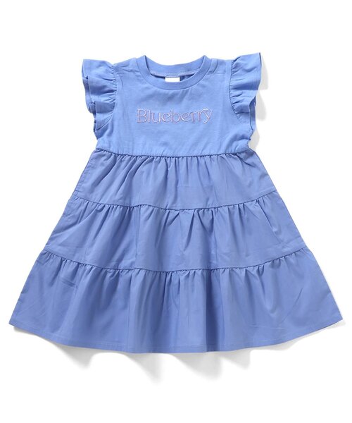 apres les cours(アプレレクール)の「【リンク】フルーツロゴティアードワンピース(ワンピース・キッズ・レッド/イエロー/ミント/ラベンダー・140/130/120/110/100/90/80)」の8枚目の写真