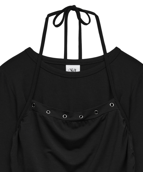 Midnight Move(ミッドナイトムーブ)の「sl ey t (black)(Tシャツ/カットソー・レディース・その他・FREE)」の7枚目の写真