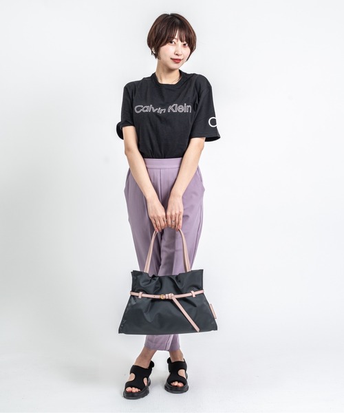 VIOLAd'ORO(ヴィオラドーロ)の「【VIOLAd'ORO/ヴィオラドーロ】ドロスト ナイロントートバッグ BIANCA Lサイズ made in japan(トートバッグ・レディース・ベージュ系その他/ブラック/チャコールグレー/ベージュ/モカ・FREE)」の21枚目の写真