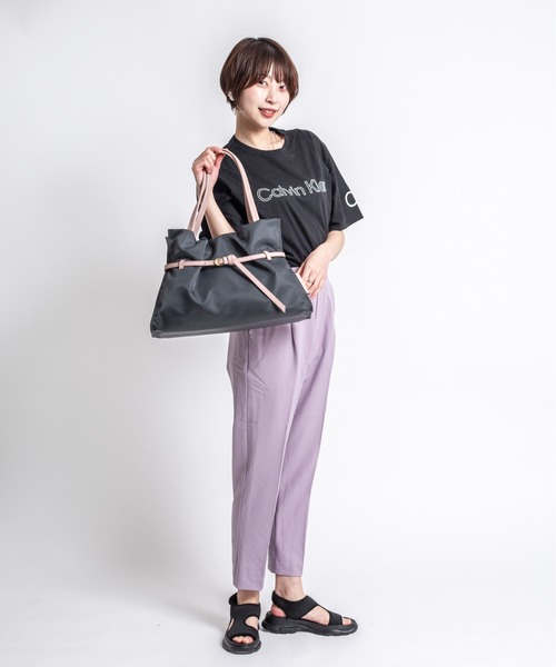 VIOLAd'ORO(ヴィオラドーロ)の「【VIOLAd'ORO/ヴィオラドーロ】ドロスト ナイロントートバッグ BIANCA Lサイズ made in japan(トートバッグ・レディース・ベージュ系その他/ブラック/チャコールグレー/ベージュ/モカ・FREE)」の22枚目の写真