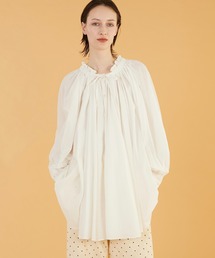 crinkle crinkle crinkle | 【crinkle crinkle crinkle】sheer gather  volume blouse/シアーギャザーボリュームブラウス(シャツ/ブラウス)