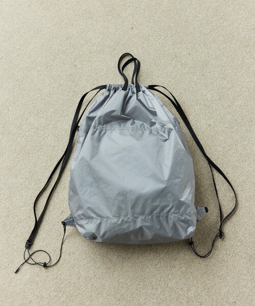 NANGA（ナンガ）の「NANGA/ナンガ Fibermax TUL KNAPSACK ナップサック（バックパック/リュック・メンズ・グレー/ブラック/イエロー・ONE SIZE）」の22枚目の写真