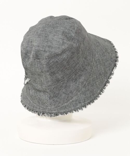 ANNA SUI（アナスイ）の「デニムバタフライクロッシェ（ハット・レディース・ブラック/オレンジ/ネイビー・FREE）」の4枚目の写真