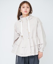 AND COUTURE（アンドクチュール）の「ペプラムマウンテンパーカー（マウンテンパーカー）」