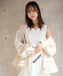 AND COUTURE（アンドクチュール）の「ペプラムマウンテンパーカー（マウンテンパーカー）」