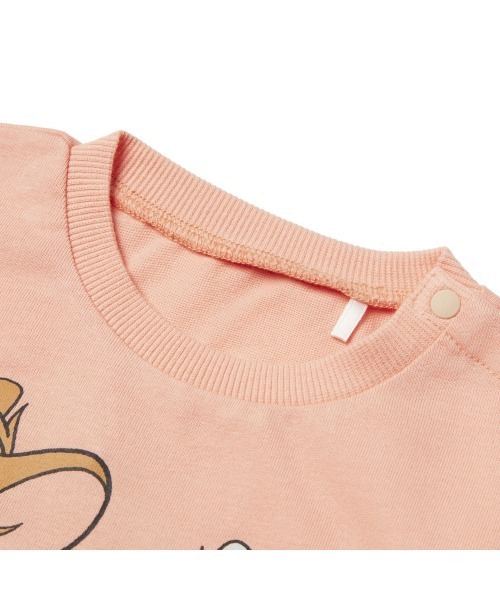 Tom＆Jerry（トムアンドジェリー）の「TOM＆JERRY トム＆ジェリー 半袖ボディスーツ ドッカン サガラ（ロンパース・キッズ・オレンジ・70cm/80ｃｍ）」の3枚目の写真