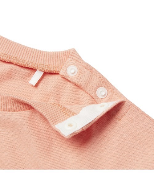 Tom＆Jerry（トムアンドジェリー）の「TOM＆JERRY トム＆ジェリー 半袖ボディスーツ ドッカン サガラ（ロンパース・キッズ・オレンジ・70cm/80ｃｍ）」の4枚目の写真