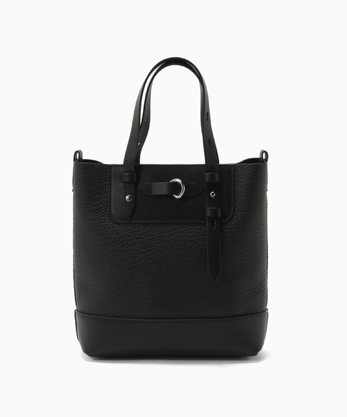 EDIFICE（エディフィス）の「MAISON MARGIELA(メゾン マルジェラ)  Shopping Vertical Mini（トートバッグ・メンズ・ブラック・FREE）」の2枚目の写真