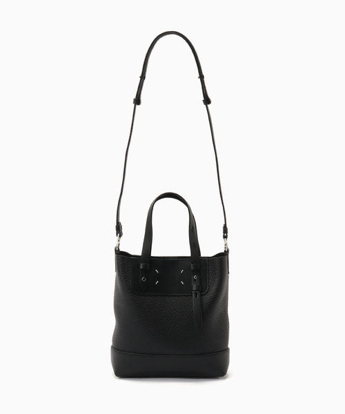 EDIFICE（エディフィス）の「MAISON MARGIELA(メゾン マルジェラ)  Shopping Vertical Mini（トートバッグ・メンズ・ブラック・FREE）」の9枚目の写真