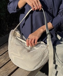 COLLAGE GALLARDAGALANTE | PAPILLONNER/ラウンドメッシュショルダーバッグ(ショルダーバッグ)