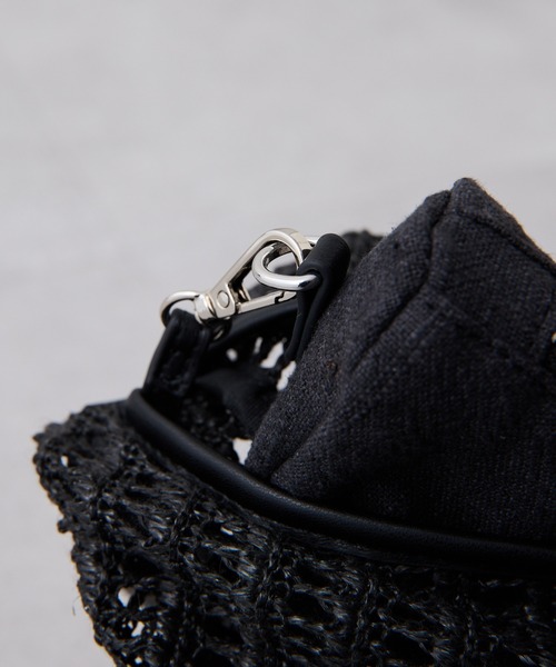 COLLAGE GALLARDAGALANTE（コラージュガリャルダガランテ）の「PAPILLONNER/ラウンドメッシュショルダーバッグ（ショルダーバッグ・レディース・アイボリー/ブラック・FREE）」の18枚目の写真