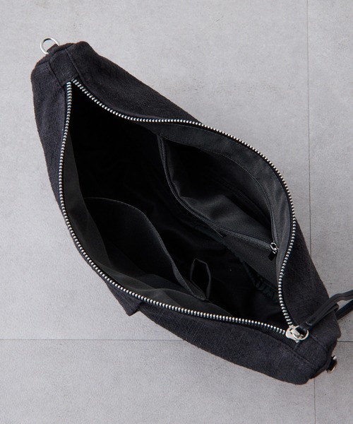 COLLAGE GALLARDAGALANTE（コラージュガリャルダガランテ）の「PAPILLONNER/ラウンドメッシュショルダーバッグ（ショルダーバッグ・レディース・アイボリー/ブラック・FREE）」の20枚目の写真