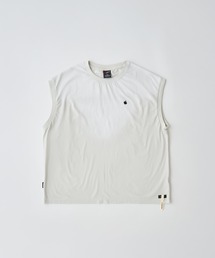 【ADAMPATEK/アダムパテック】basic logo aging sleeveless  ベーシックロゴエイジングノースリーブTEE
