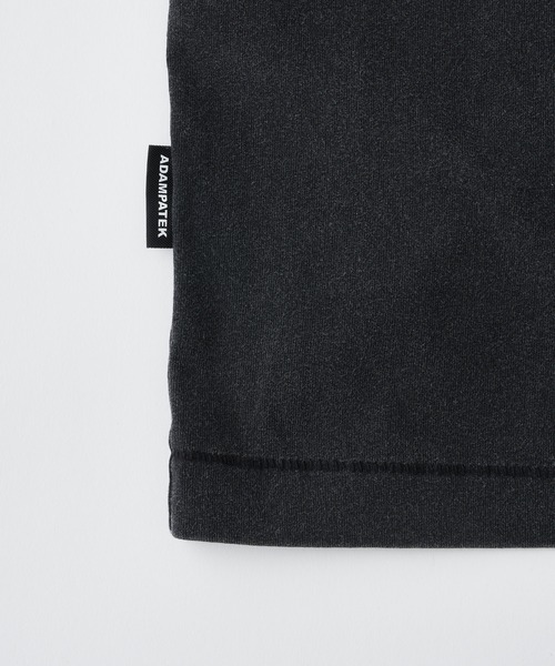 ADAM PATEK（アダムパテック）の「【ADAMPATEK/アダムパテック】basic logo aging sleeveless  ベーシックロゴエイジングノースリーブTEE（Tシャツ/カットソー・メンズ・ホワイト/ピンク/グリーン/ブラック・2/1）」の11枚目の写真