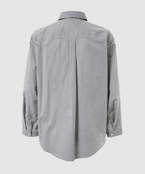 DIGAWEL（ディガウェル）の「Buttondown shirt（シャツ/ブラウス・メンズ・オレンジ/ブラック/ブルー・2）」の4枚目の写真