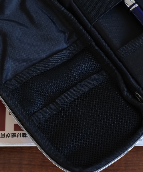 Dickies（ディッキーズ）の「Dickiesﾎﾟﾘｽﾏｲﾙﾛｺﾞ多機能ﾎﾟｰﾁ（ポーチ・メンズ・ブラック・FREE）」の6枚目の写真