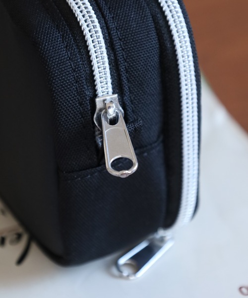 Dickies（ディッキーズ）の「Dickiesﾎﾟﾘｽﾏｲﾙﾛｺﾞ多機能ﾎﾟｰﾁ（ポーチ・メンズ・ブラック・FREE）」の9枚目の写真