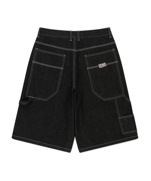 BROWNBREATH（ブラウンブレス）の「DENIM BERMUDA PANTS - BLACK（デニムパンツ・レディース・その他・SMALL/MEDIUM/LARGE/X-LARGE）」の2枚目の写真