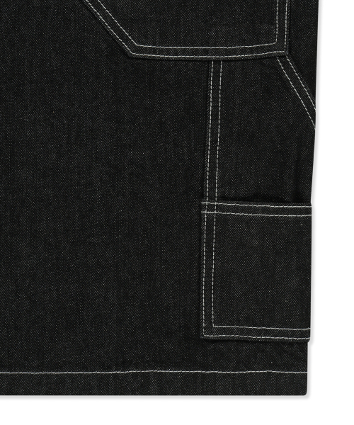 BROWNBREATH（ブラウンブレス）の「DENIM BERMUDA PANTS - BLACK（デニムパンツ・レディース・その他・SMALL/MEDIUM/LARGE/X-LARGE）」の6枚目の写真