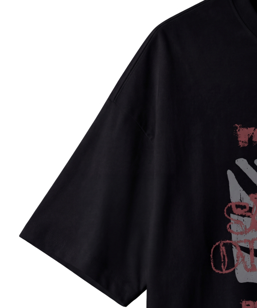 IDWS（アイドンワナセル）の「No Signal T-Shirt Black（Tシャツ/カットソー・レディース・その他・0/1/2）」の5枚目の写真