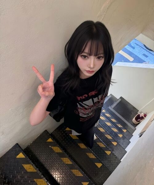 IDWS（アイドンワナセル）の「No Signal T-Shirt Black（Tシャツ/カットソー・レディース・その他・0/1/2）」の10枚目の写真