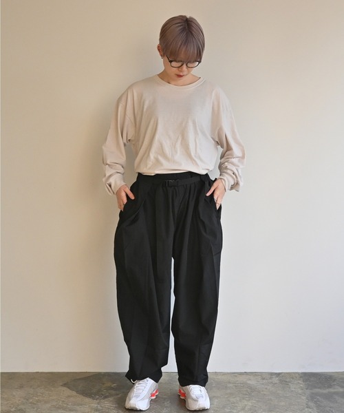 NoiR/ノアール（ノアール）の「NoiR:Pocketable pants（その他パンツ・メンズ・ブラック・M/L）」の3枚目の写真