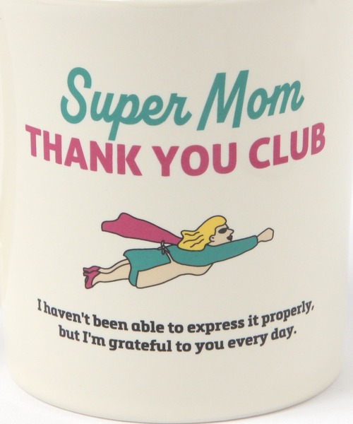 niko and...（ニコアンド）の「【Super Mom】マグカップ/容量320ml（グラス/マグカップ/タンブラー・レディース・ブルー/アイボリー・0）」の11枚目の写真