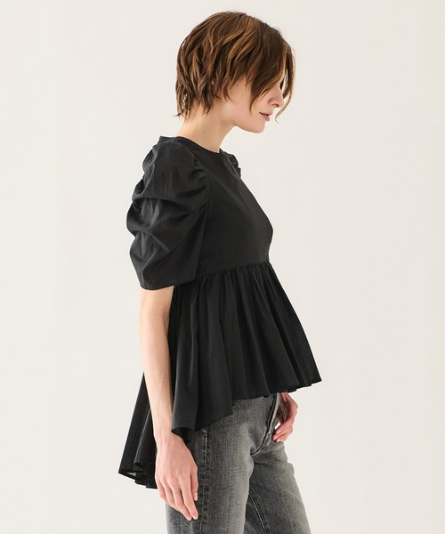 MARIHA(マリハ)の「MARIHA / セレナーデのブラウス ハーフスリーブ(シャツ/ブラウス・レディース・ブラック・36)」の2枚目の写真