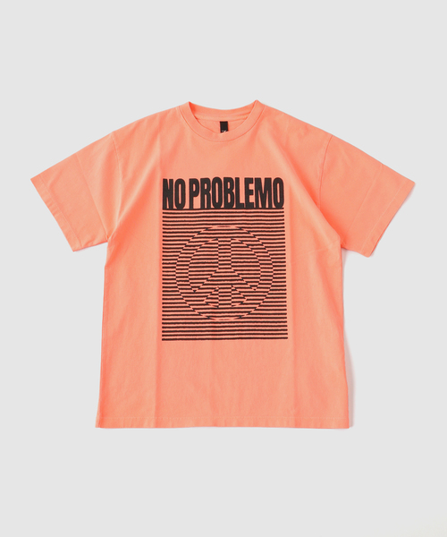 No Problemo(ノープロブレモ)の「No Problemo /ノープロブレモ CND WAVE SS TEE(Tシャツ/カットソー・メンズ・ブラック/オレンジ・LARGE/MEDIUM/SMALL/X-SMALL)」の1枚目の写真