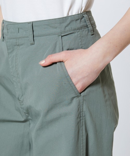 Sov.(ソブ)の「コットンツイル テーパードパンツ(その他パンツ・レディース・カーキ/キャメル・36/38)」の8枚目の写真
