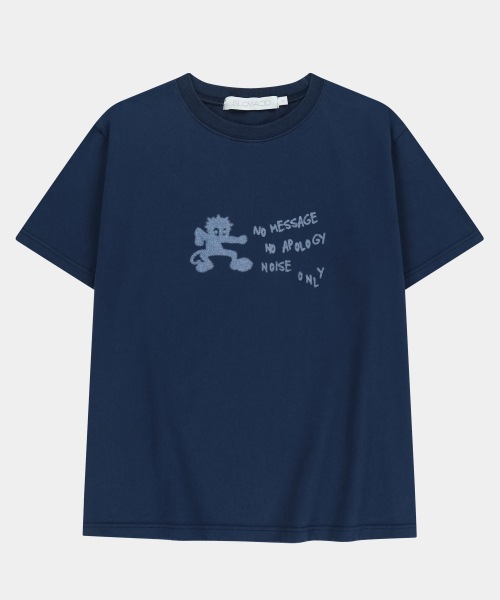 SLOWACID（スローアシッド）の「ウォッシュドRoi 半袖Tシャツ[ブルー]（Tシャツ/カットソー・レディース・その他・SMALL/MEDIUM/LARGE/X-LARGE）」の3枚目の写真