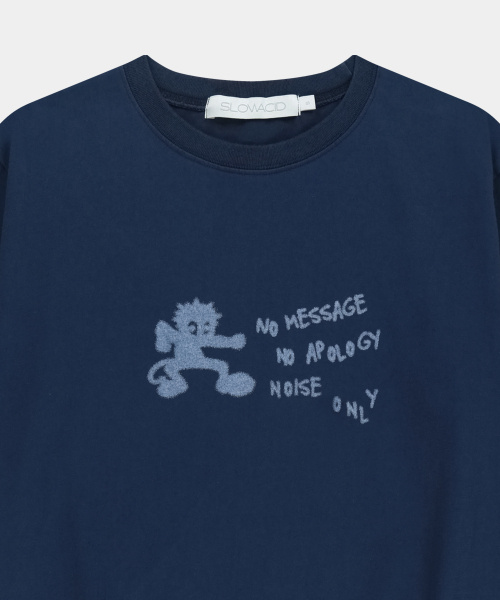 SLOWACID（スローアシッド）の「ウォッシュドRoi 半袖Tシャツ[ブルー]（Tシャツ/カットソー・レディース・その他・SMALL/MEDIUM/LARGE/X-LARGE）」の4枚目の写真