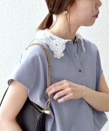Sheer Check 2Way Top/シアーチェック 2WAYトップ（Tシャツ/カットソー