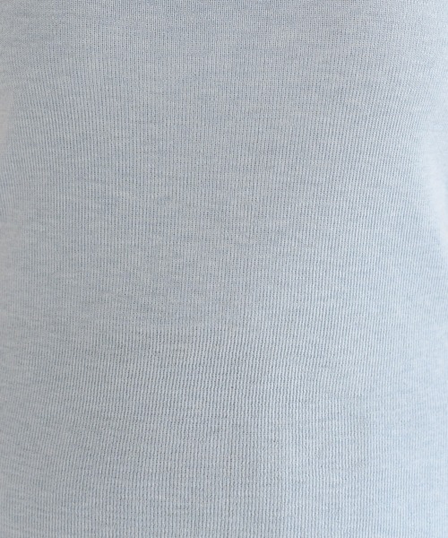 31 Sons de mode(トランテアン ソン ドゥ モード)の「ドレープデザイントップス(Tシャツ/カットソー・レディース・ブルー/ブラック/ホワイト・フリ-)」の20枚目の写真