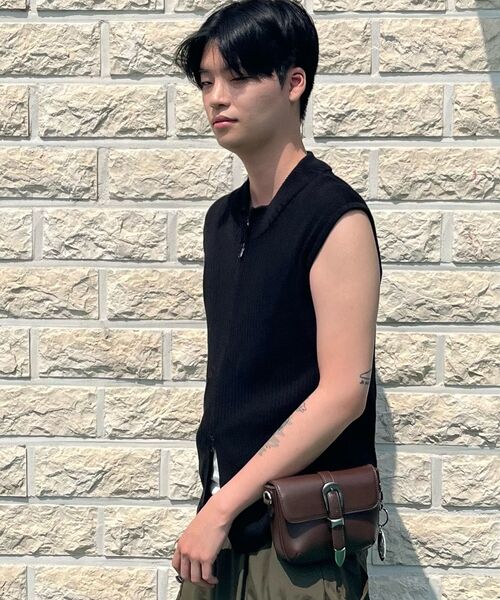 NONOVERSTIC(ノンオーバースティック)の「Western Belt Bag Chocolate(メッセンジャーバッグ・レディース・その他・FREE)」の14枚目の写真