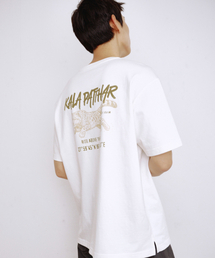 BACK KP TIGER GRAPHIC SHORT-SLEEVED T-SHIRT - WHITE