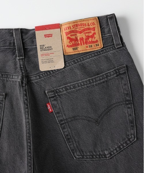 Levi's(リーバイス)の「Levi's(リーバイス)555リラックスストレート(デニムパンツ・メンズ・ブラック・32inch/28inch/30inch/34inch)」の5枚目の写真