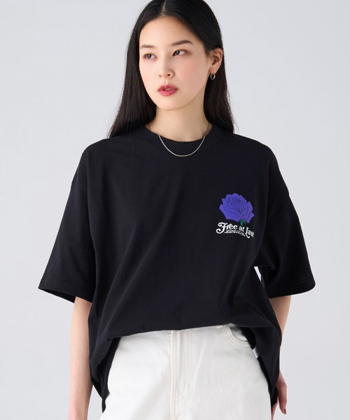 BEDWIN & THE HEARTBREAKERS(ベドウィン アンド ザ ハートブレイカーズ)の「S/S PRINTED TEE "ROSE"(Tシャツ/カットソー・メンズ・ブラック/ホワイト・LARGE/MEDIUM/SMALL/XX-LARGE/X-LARGE)」の11枚目の写真