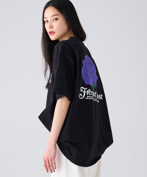 BEDWIN & THE HEARTBREAKERS(ベドウィン アンド ザ ハートブレイカーズ)の「S/S PRINTED TEE "ROSE"(Tシャツ/カットソー・メンズ・ブラック/ホワイト・LARGE/MEDIUM/SMALL/XX-LARGE/X-LARGE)」の13枚目の写真
