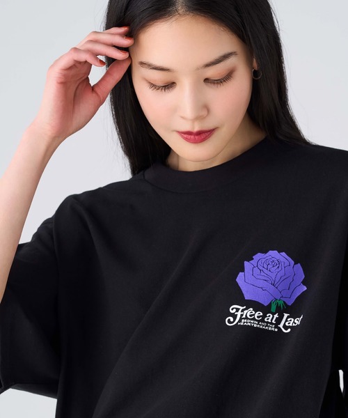 BEDWIN & THE HEARTBREAKERS(ベドウィン アンド ザ ハートブレイカーズ)の「S/S PRINTED TEE "ROSE"(Tシャツ/カットソー・メンズ・ブラック/ホワイト・LARGE/MEDIUM/SMALL/XX-LARGE/X-LARGE)」の15枚目の写真