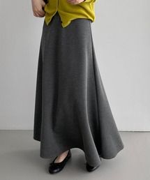CHUN CHUN NOTES（チュンチュンノーツ）の「26SS/なめらかポンチ素材 フレアロングスカート（スカート）」
