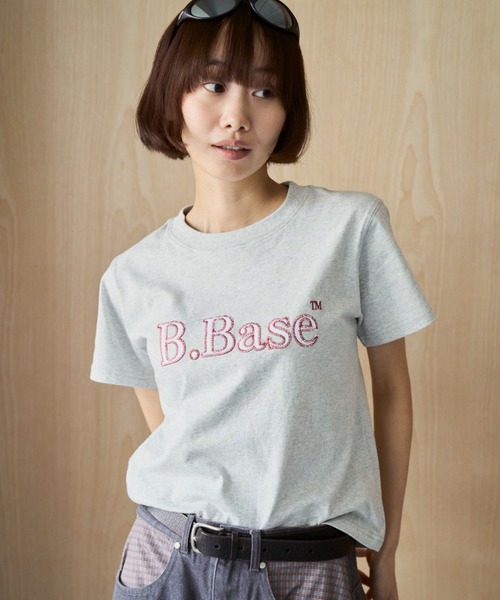 BROKEN BASE(ブロークンベース)の「B.Base Assort Zigzag Patchwork Tee / B.BaseアソートジグザグパッチワークTee(Tシャツ/カットソー・メンズ・ブラック/グレー/カーキ系1/ネイビー/グレー系1/ホワイト/ブラウン系1・SMALL/LARGE/MEDIUM)」の4枚目の写真