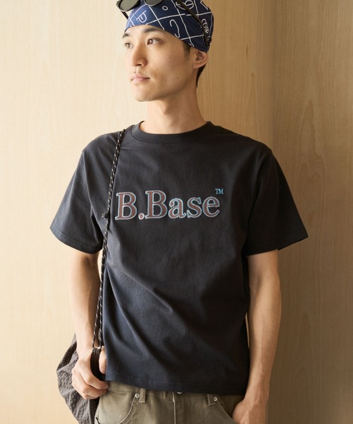 BROKEN BASE(ブロークンベース)の「B.Base Assort Zigzag Patchwork Tee / B.BaseアソートジグザグパッチワークTee(Tシャツ/カットソー・メンズ・ブラック/グレー/カーキ系1/ネイビー/グレー系1/ホワイト/ブラウン系1・SMALL/LARGE/MEDIUM)」の3枚目の写真