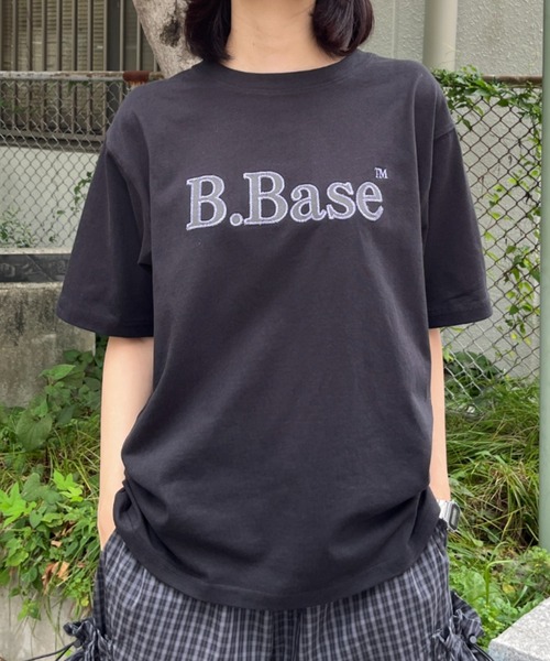BROKEN BASE(ブロークンベース)の「B.Base Assort Zigzag Patchwork Tee / B.BaseアソートジグザグパッチワークTee(Tシャツ/カットソー・メンズ・ブラック/グレー/カーキ系1/ネイビー/グレー系1/ホワイト/ブラウン系1/ブラック×カーキ/ブラック系1/ネイビー系1・SMALL/LARGE/MEDIUM)」の14枚目の写真