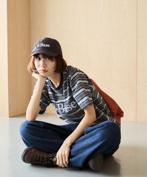 BROKEN BASE(ブロークンベース)の「B.Base Assort Zigzag Patchwork Tee / B.BaseアソートジグザグパッチワークTee(Tシャツ/カットソー・メンズ・ブラック/グレー/カーキ系1/ネイビー/グレー系1/ホワイト/ブラウン系1・SMALL/LARGE/MEDIUM)」の19枚目の写真