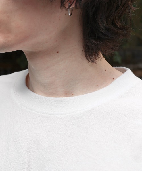 LUXSTYLE(ラグスタイル)の「CRYBABYサガラ刺繍ロンT(Tシャツ/カットソー・メンズ・ホワイト×レッド/ホワイト×ブルー/ブラック×レッド/ブラック×ブルー・L/M)」の16枚目の写真