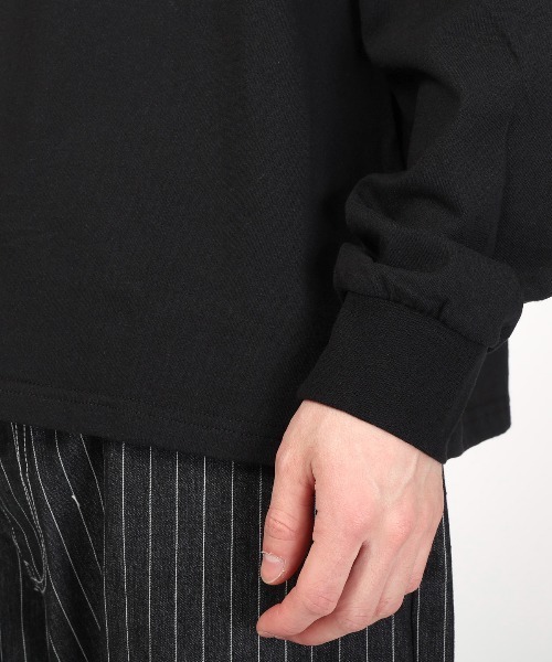 LUXSTYLE(ラグスタイル)の「CRYBABYサガラ刺繍ロンT(Tシャツ/カットソー・メンズ・ホワイト×レッド/ホワイト×ブルー/ブラック×レッド/ブラック×ブルー・L/M)」の21枚目の写真