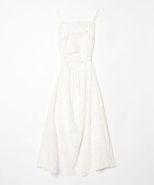 FREE STYLISTS（フリー スタイリスト）の「YUGA_YGMC　　Korean-style　Embroidered lace dress（ワンピース・レディース・ホワイト/オフホワイト・FREE）」の3枚目の写真
