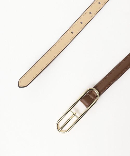 Demi-Luxe BEAMS(デミルクス ビームス)の「PUNTI. / OVAL ベルト(ベルト・レディース・ブラック/ダークブラウン・ONE SIZE)」の9枚目の写真